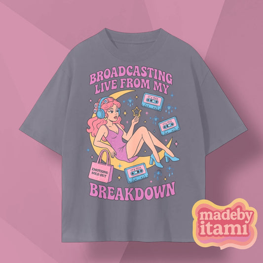 Broadcasting Live From Breakdown T-Shirt