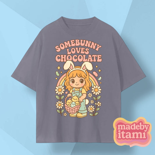 Somebunny Loves Chocolate T-Shirt