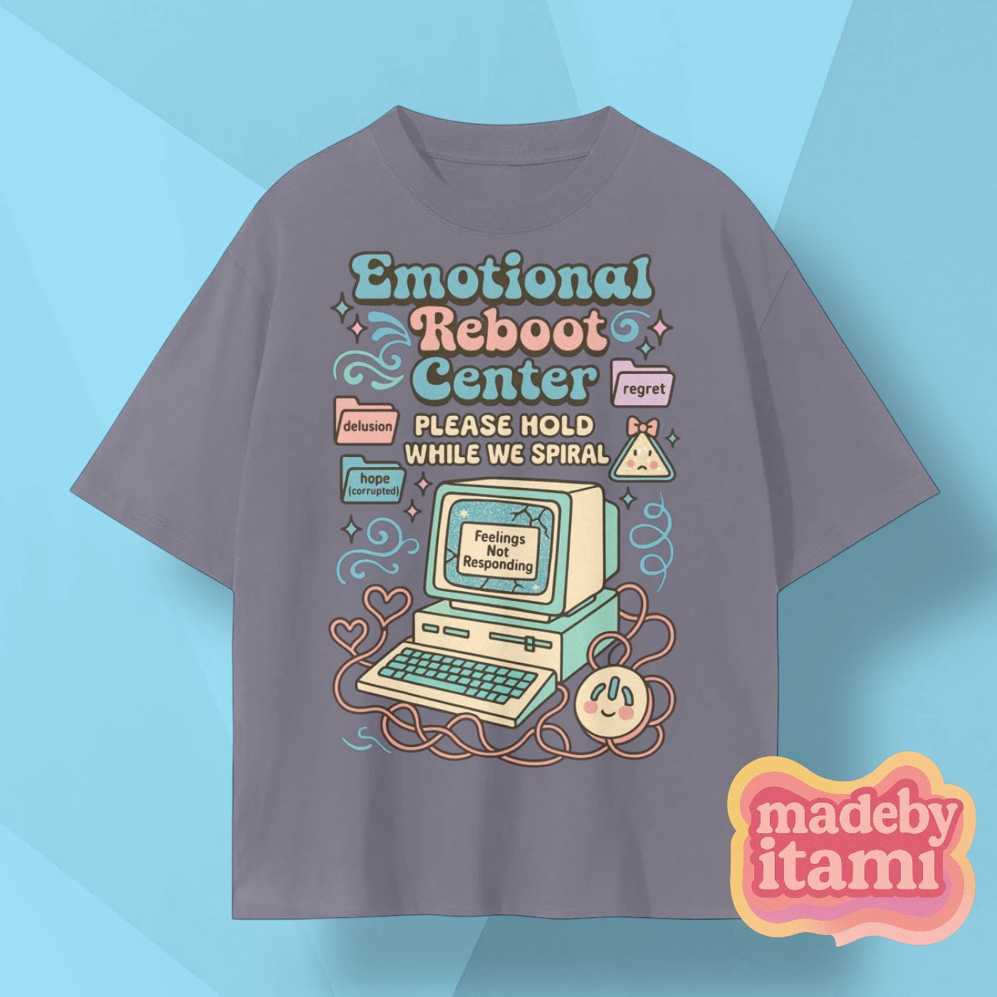 Emotional Reboot Center T-Shirt