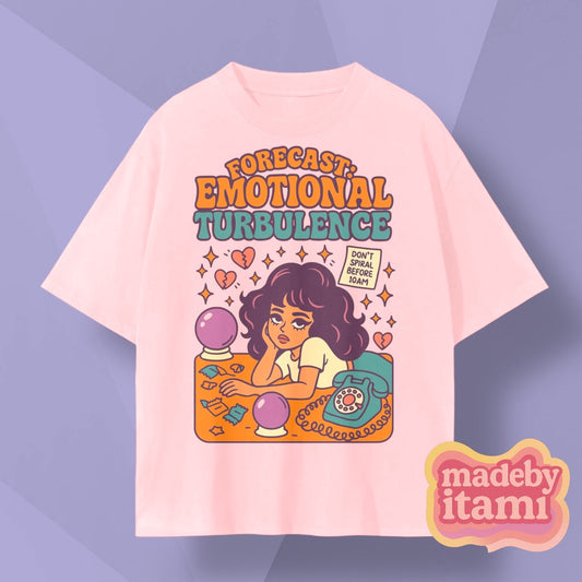 Forecast Emotional Turbulence T-Shirt
