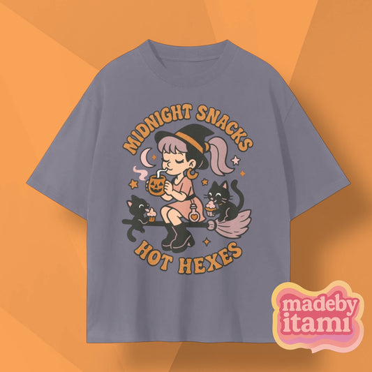 Midnight Snacks & Hot Hexes T-Shirt