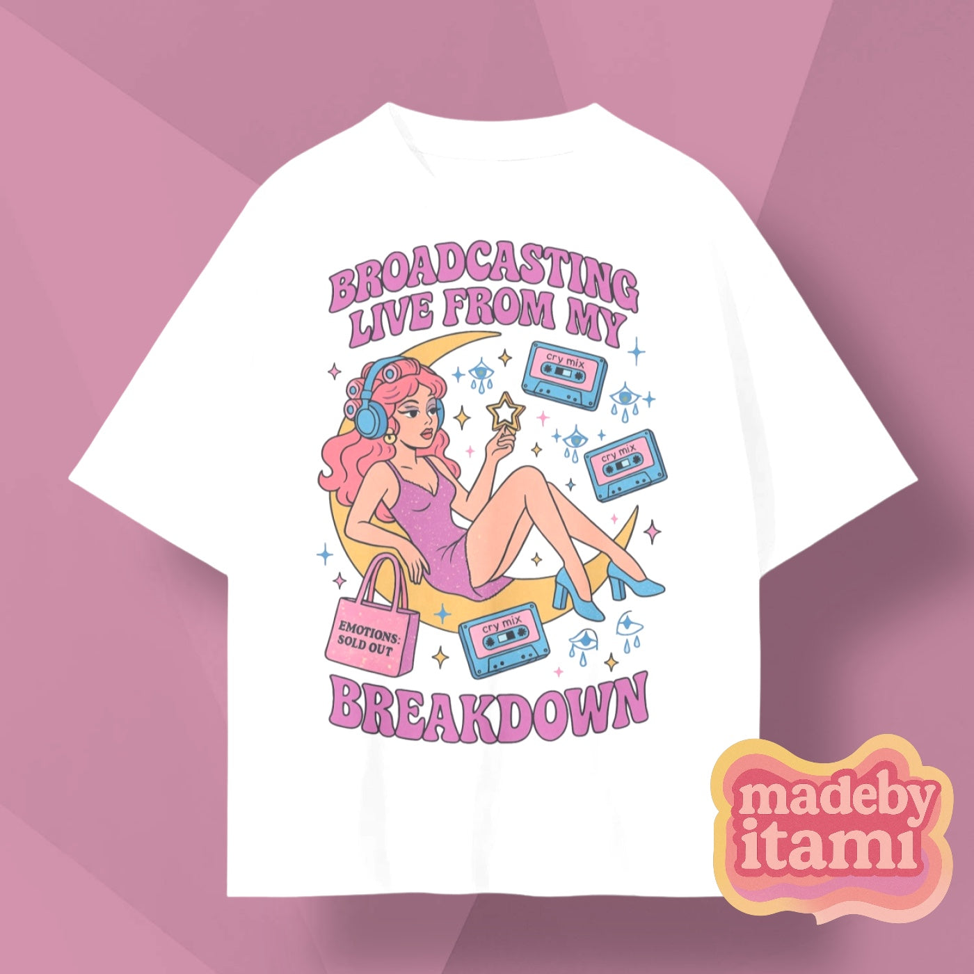 Broadcasting Live From Breakdown T-Shirt