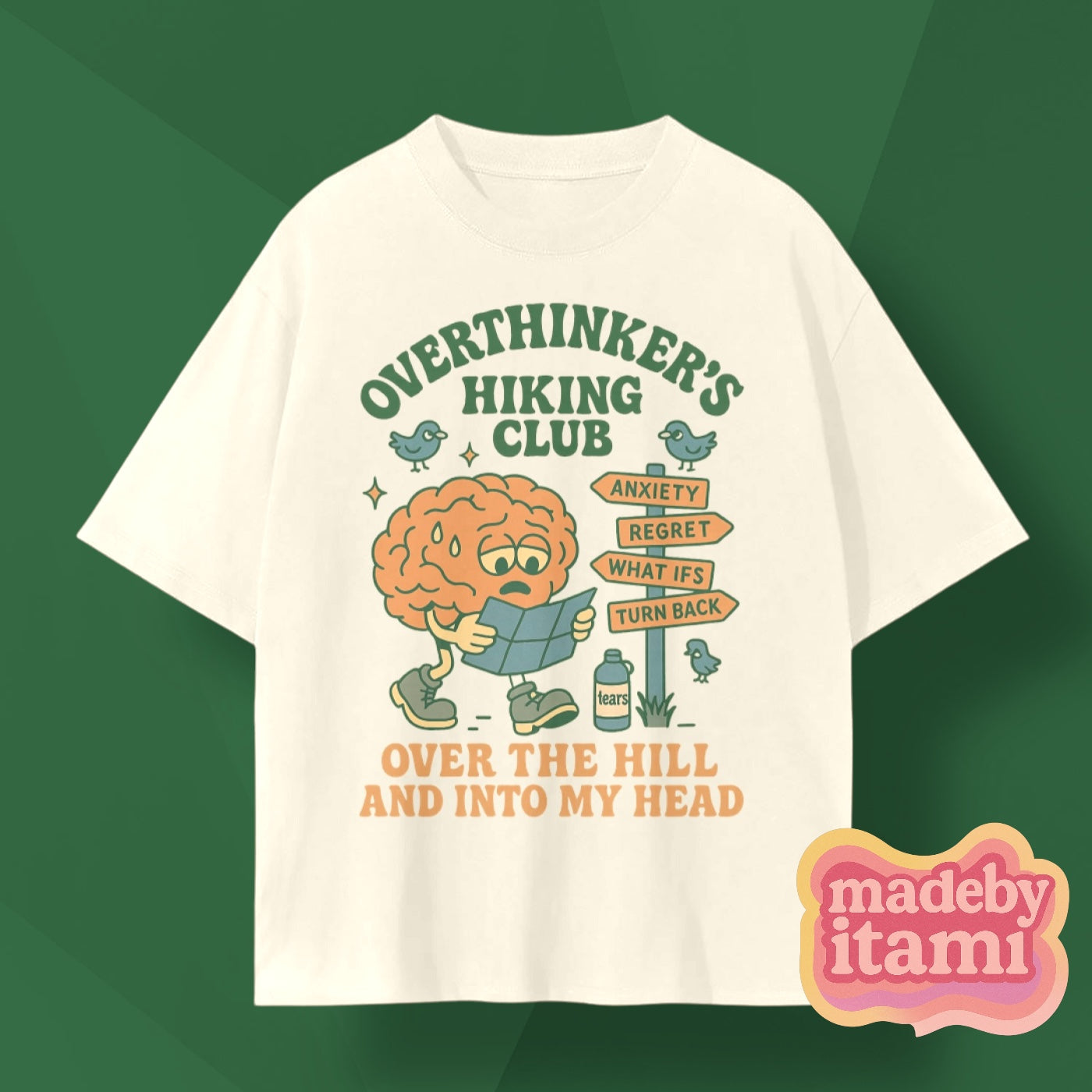 Overthinkers Hiking Club T-Shirt