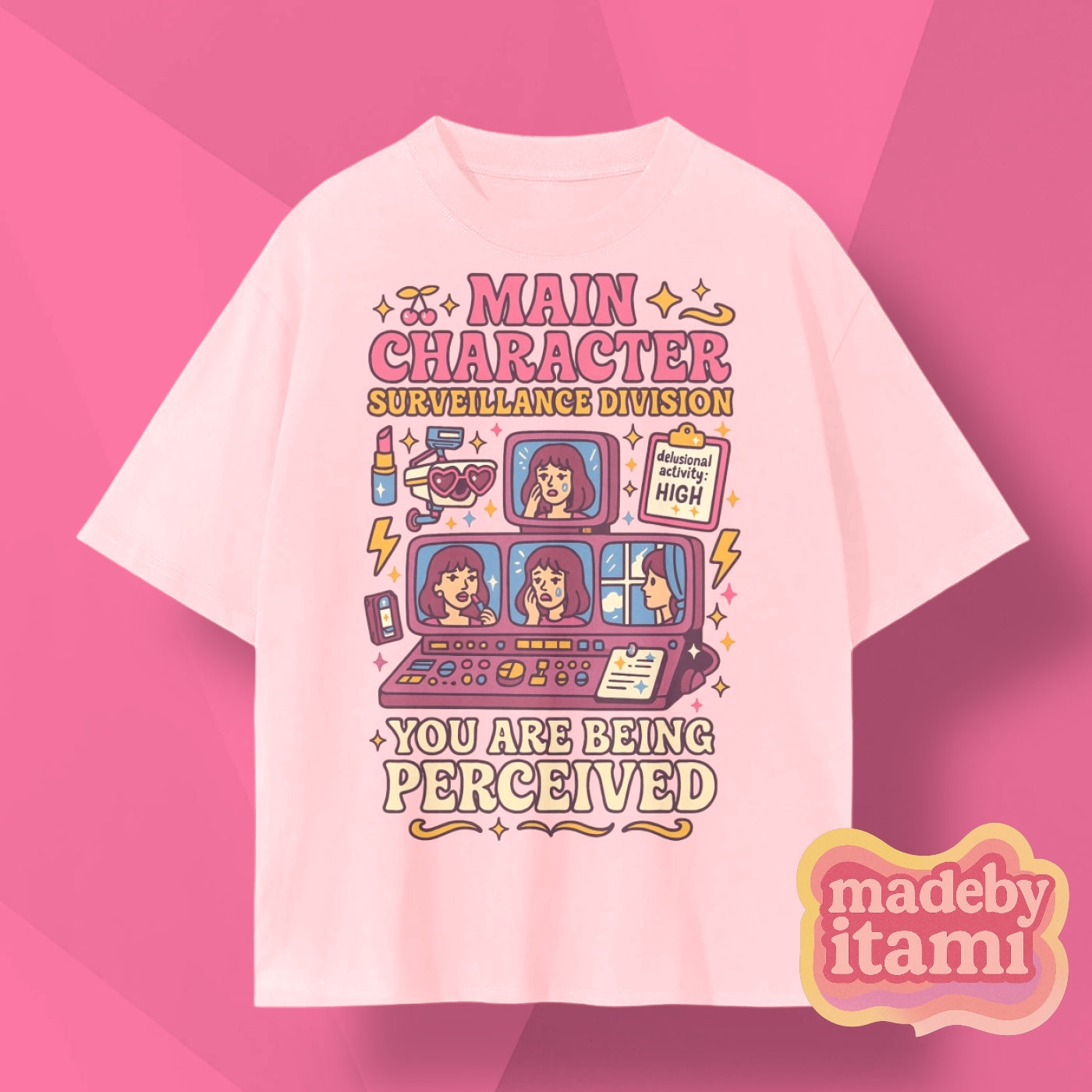 Main Character Surveillance Division T-Shirt