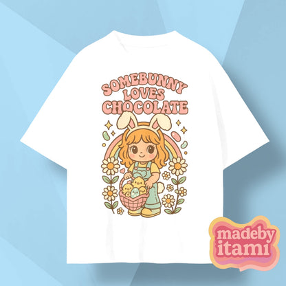 Somebunny Loves Chocolate T-Shirt