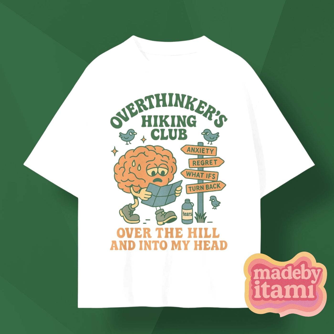 Overthinkers Hiking Club T-Shirt