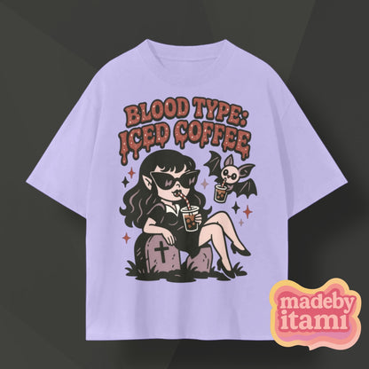 Blood Type Iced Coffee T-Shirt