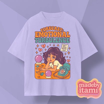 Forecast Emotional Turbulence T-Shirt