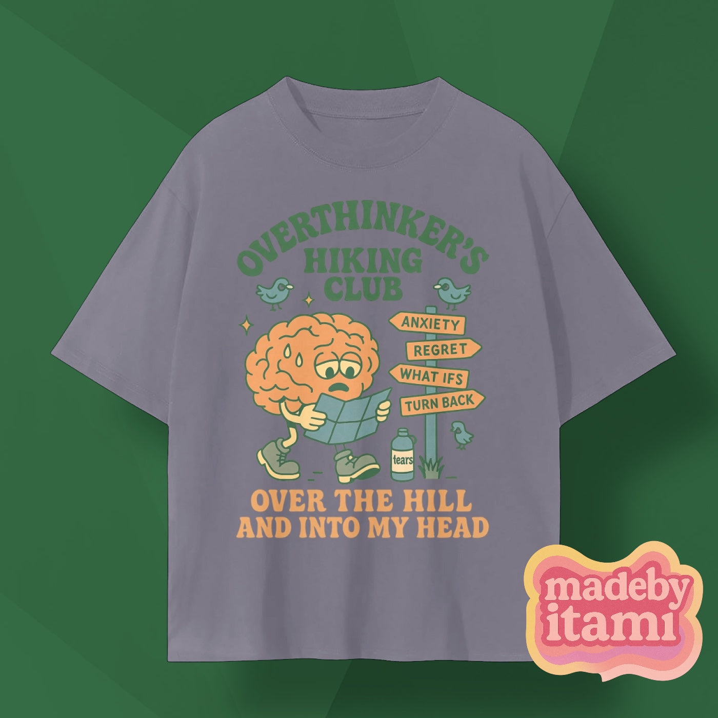 Overthinkers Hiking Club T-Shirt