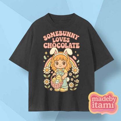 Somebunny Loves Chocolate T-Shirt