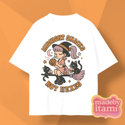 Midnight Snacks & Hot Hexes T-Shirt