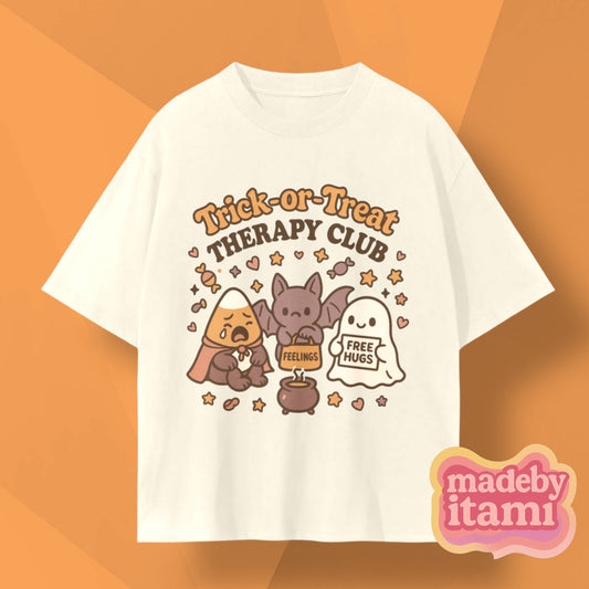 Trick Or Treat Therapy Club T-Shirt