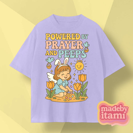 Powered By Prayer And Peeps T-Shirt