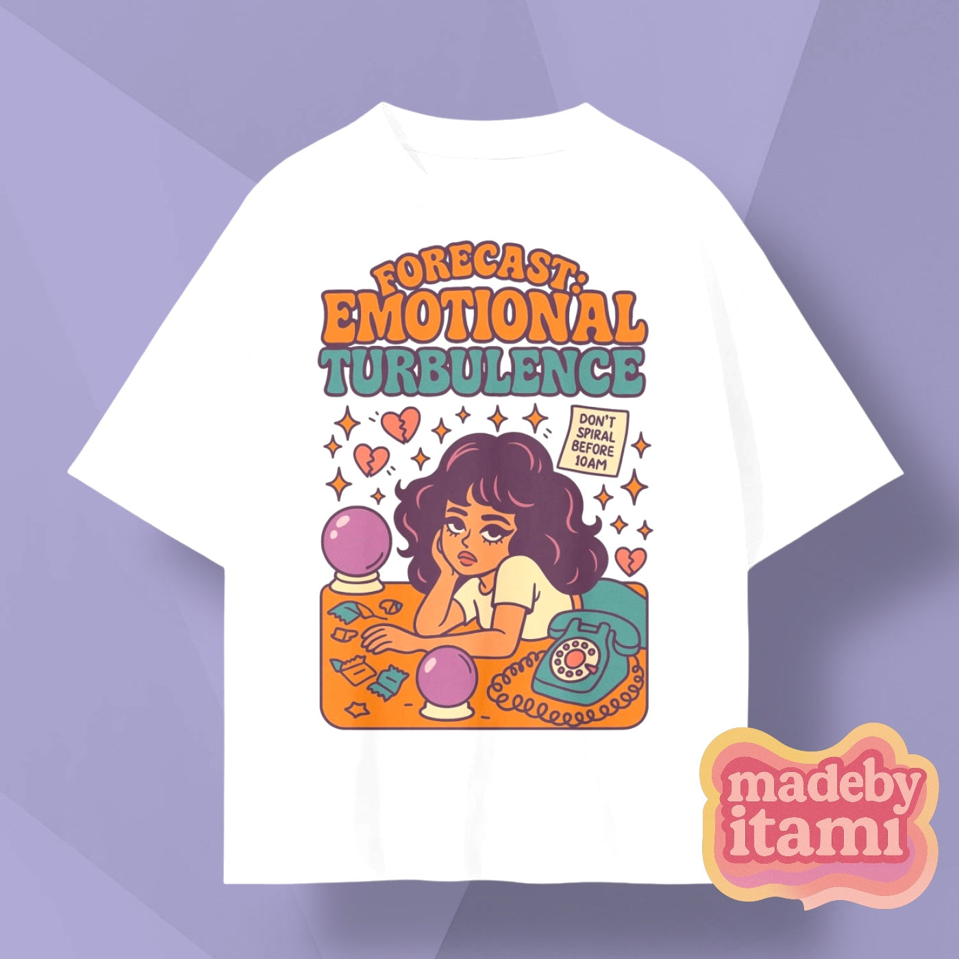 Forecast Emotional Turbulence T-Shirt