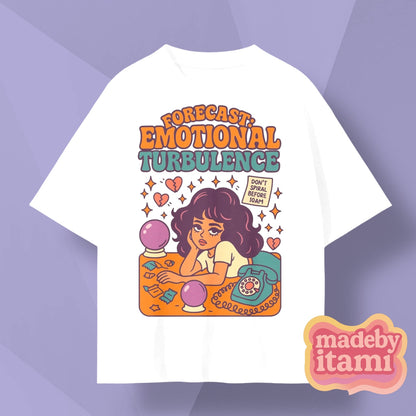 Forecast Emotional Turbulence T-Shirt