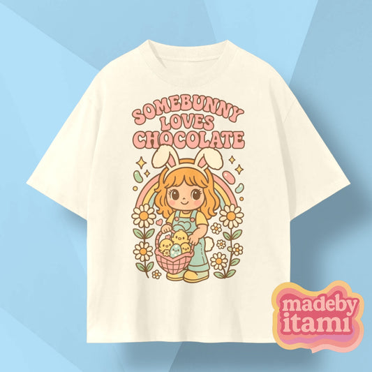 Somebunny Loves Chocolate T-Shirt