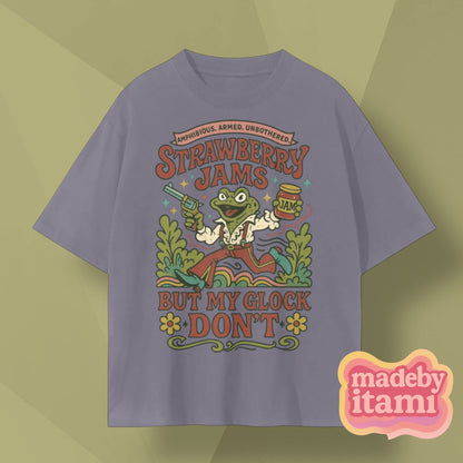 Strawberry Jams But My Gl*ck Don't T-Shirt