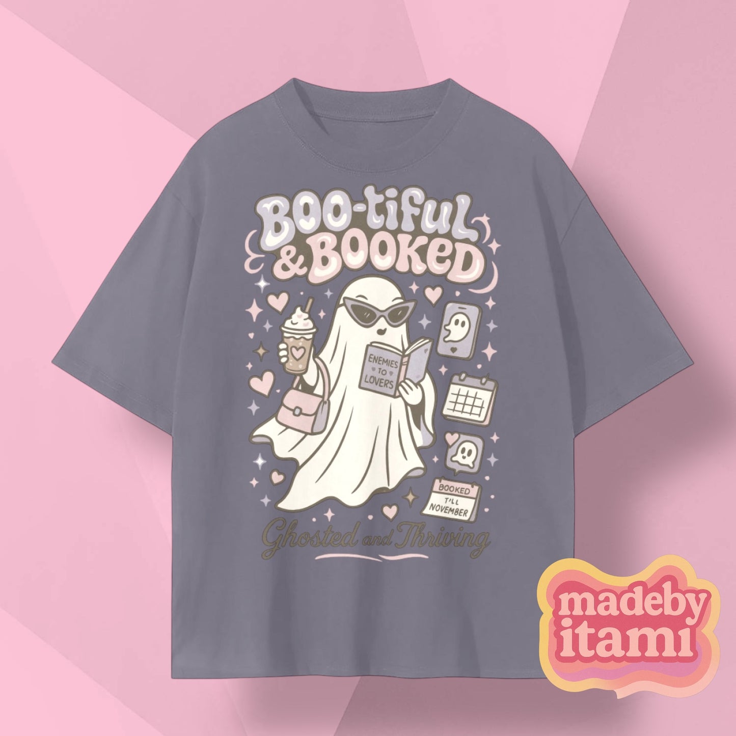 Boo-tiful & Booked T-Shirt