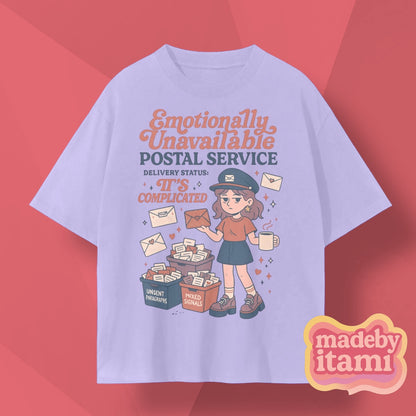 Emotionally Unavailable Postal Service T-Shirt