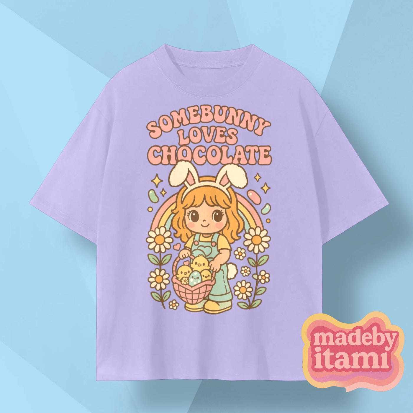 Somebunny Loves Chocolate T-Shirt