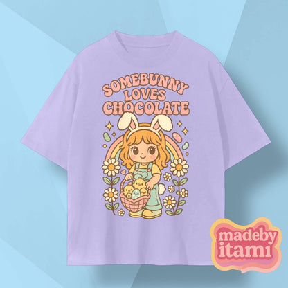 Somebunny Loves Chocolate T-Shirt