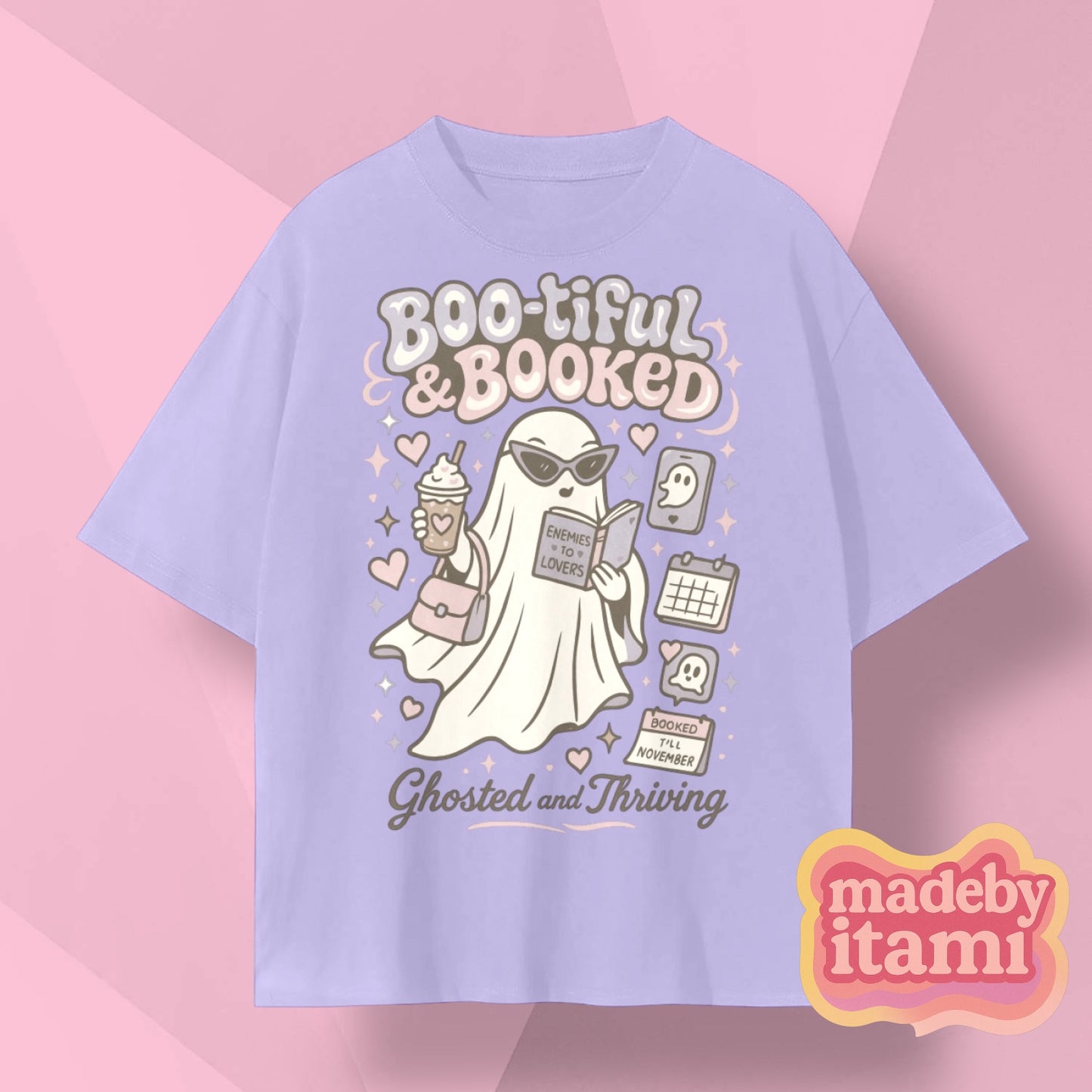 Boo-tiful & Booked T-Shirt