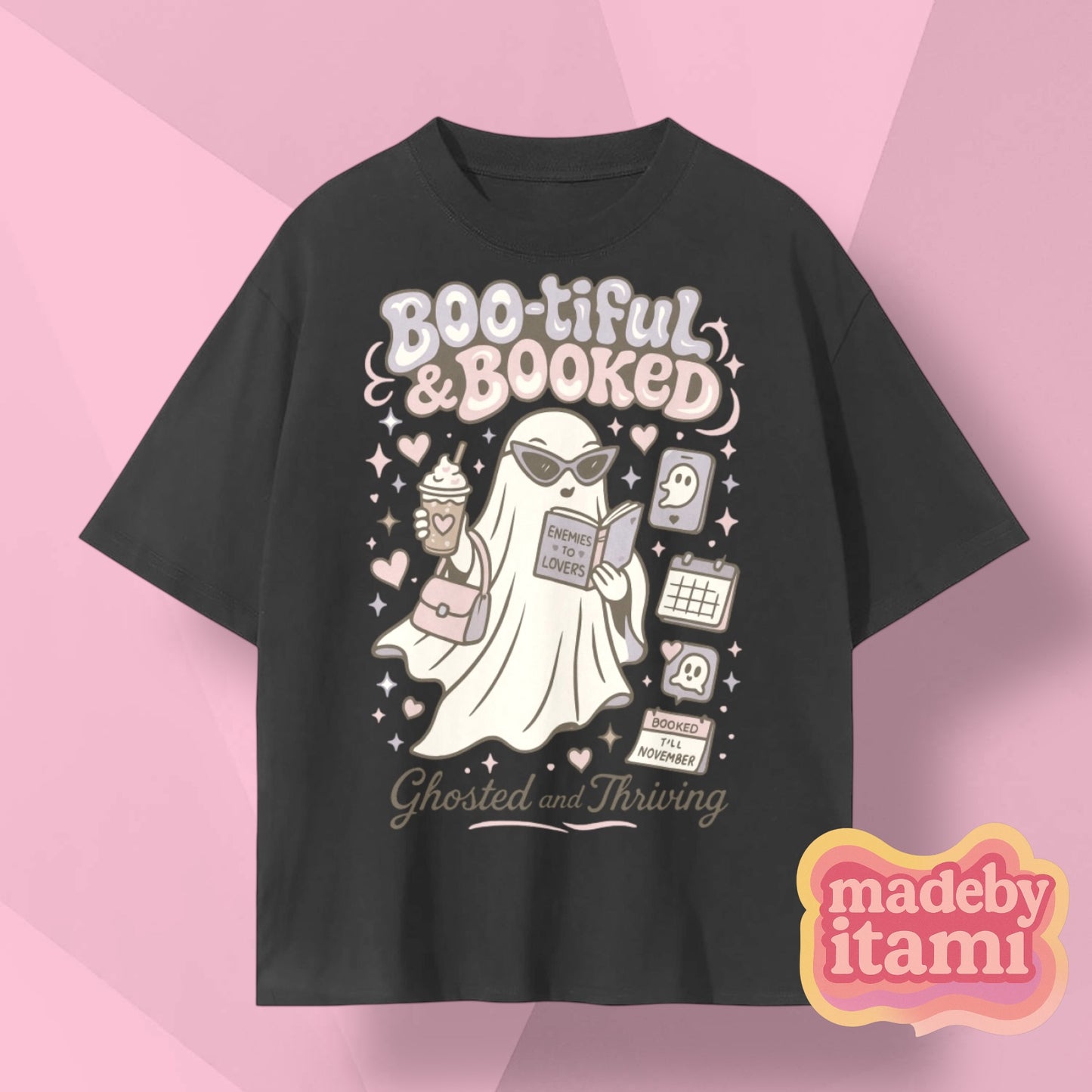 Boo-tiful & Booked T-Shirt