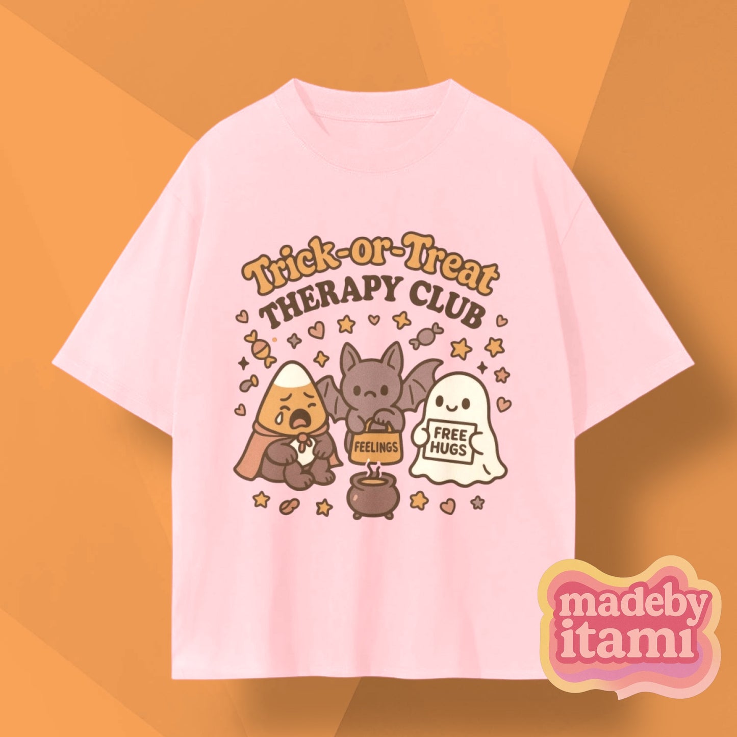 Trick Or Treat Therapy Club T-Shirt