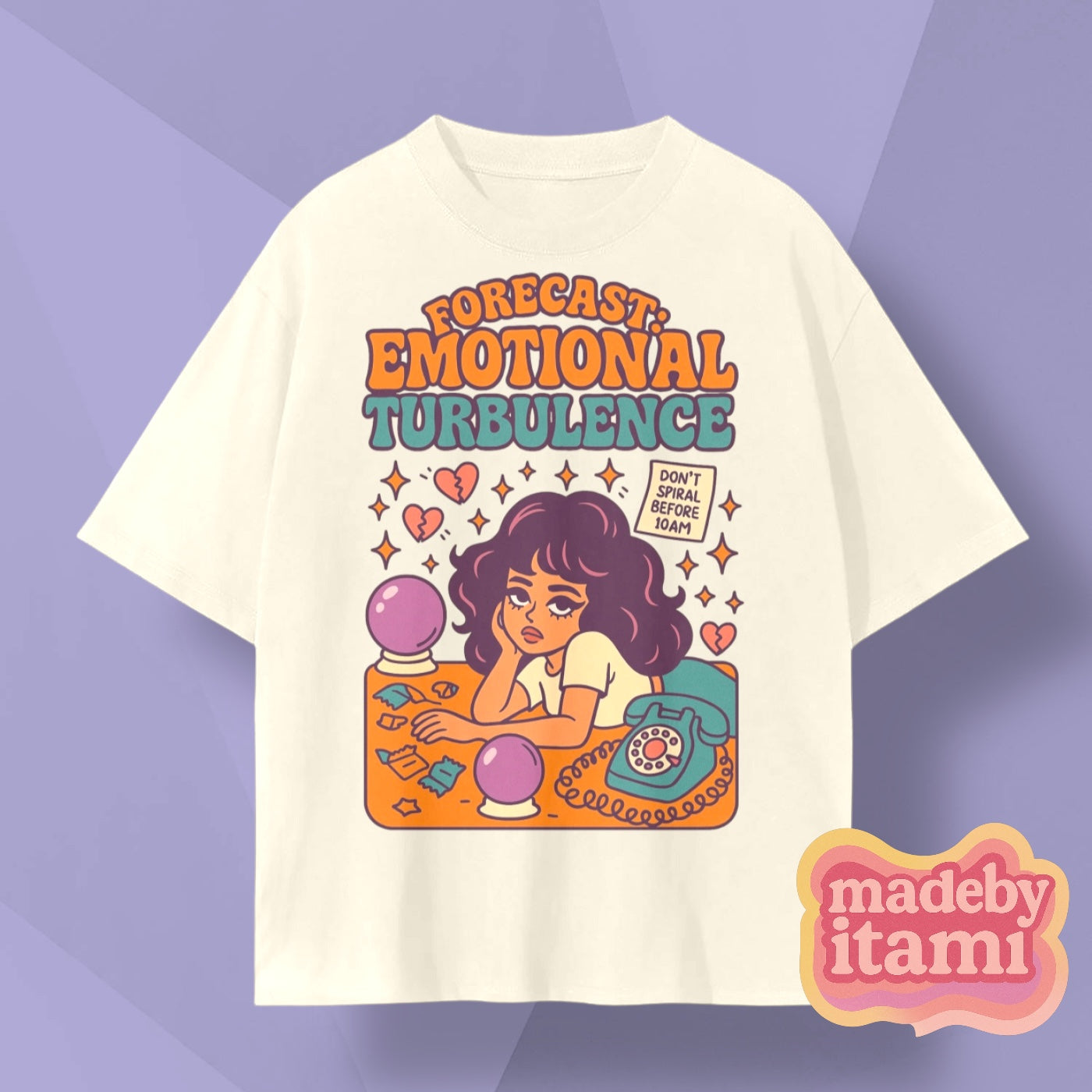 Forecast Emotional Turbulence T-Shirt