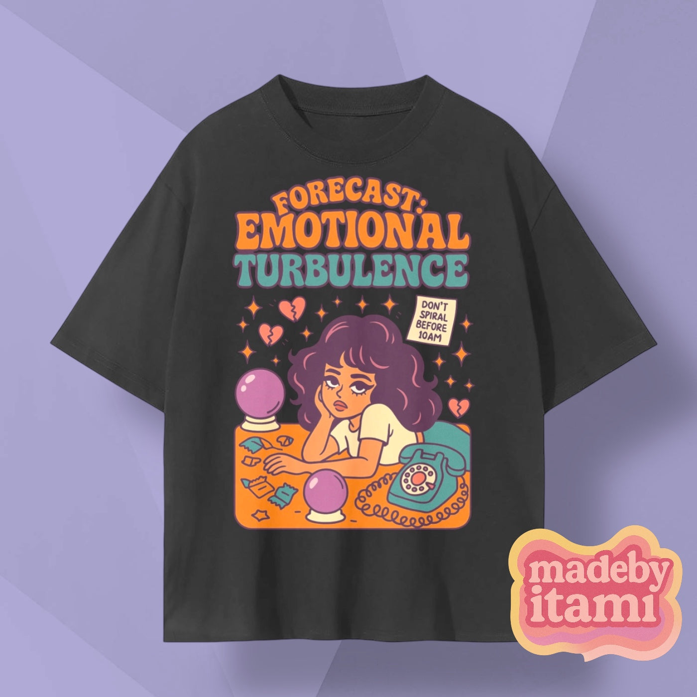 Forecast Emotional Turbulence T-Shirt