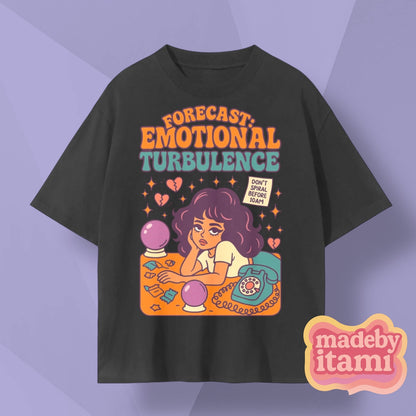 Forecast Emotional Turbulence T-Shirt