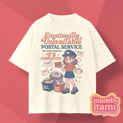 Emotionally Unavailable Postal Service T-Shirt