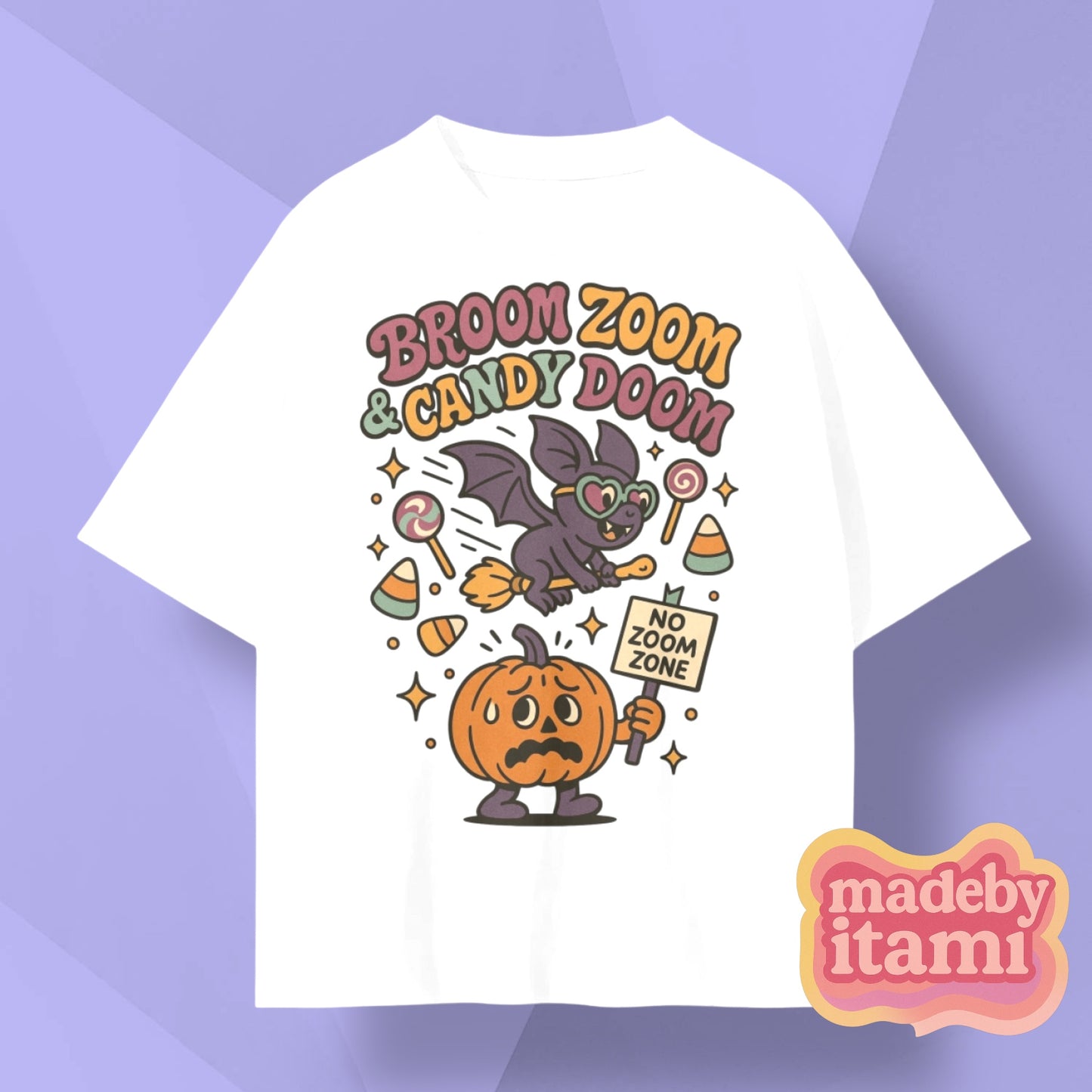 Broom Zoom & Candy Doom T-Shirt