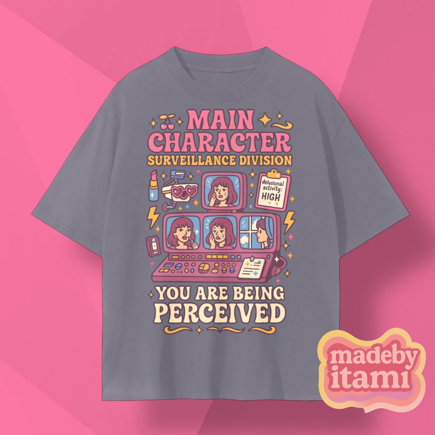 Main Character Surveillance Division T-Shirt