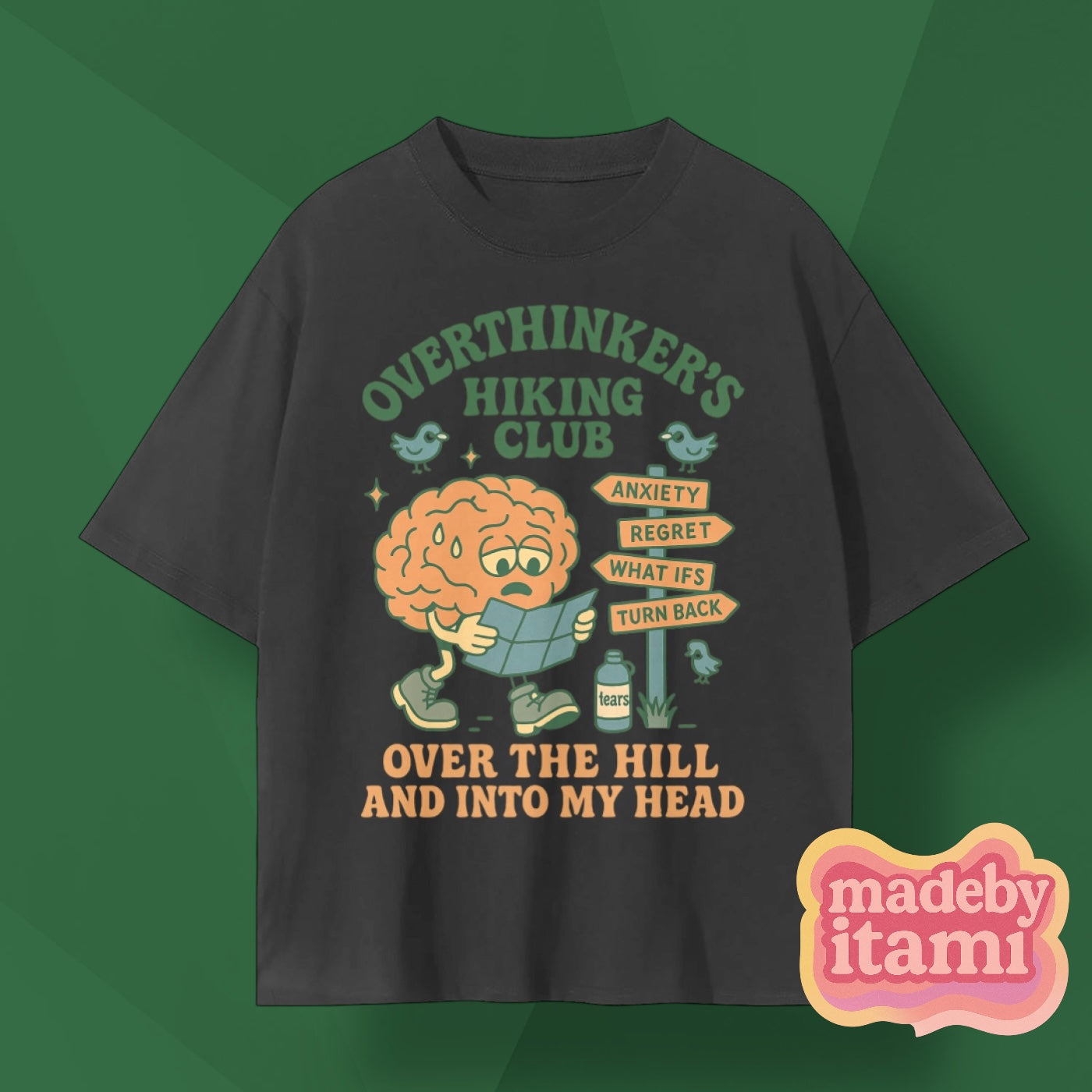 Overthinkers Hiking Club T-Shirt