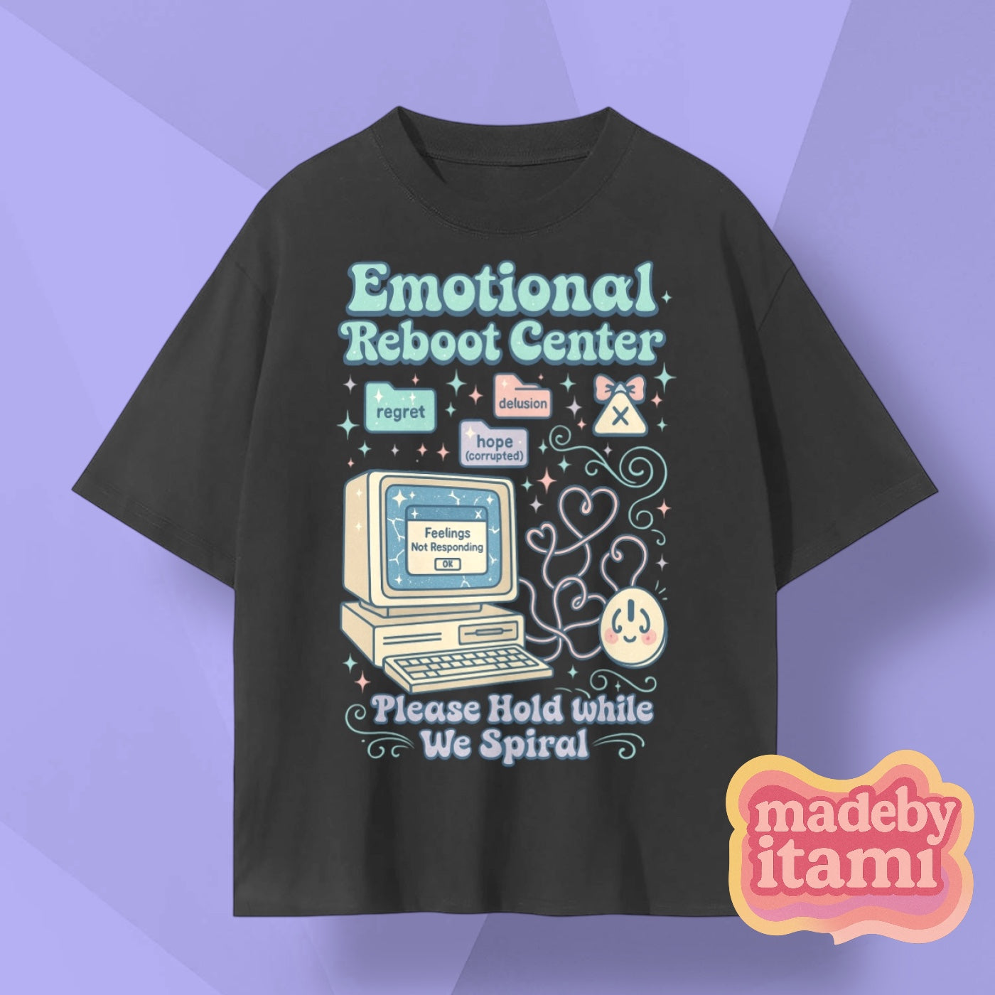 Emotional Reboot Center T-Shirt
