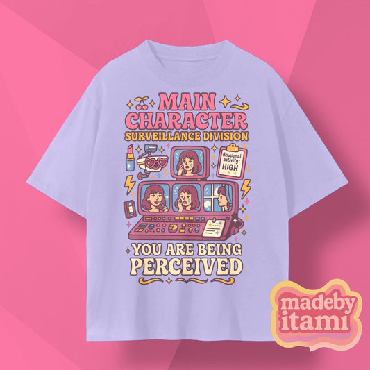 Main Character Surveillance Division T-Shirt