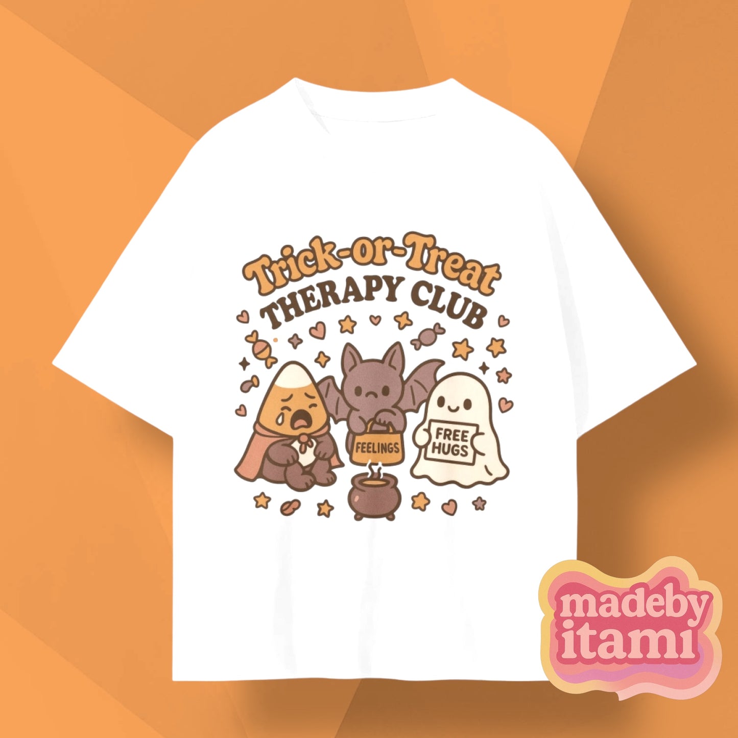 Trick Or Treat Therapy Club T-Shirt