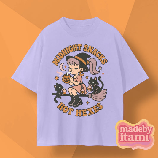Midnight Snacks & Hot Hexes T-Shirt