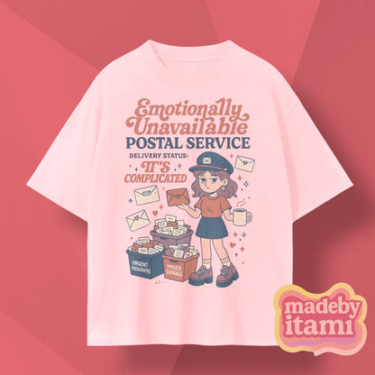 Emotionally Unavailable Postal Service T-Shirt