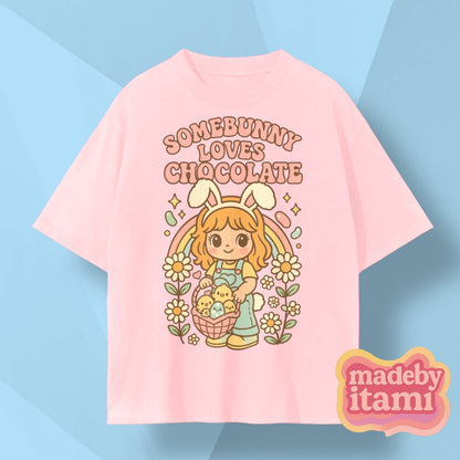 Somebunny Loves Chocolate T-Shirt