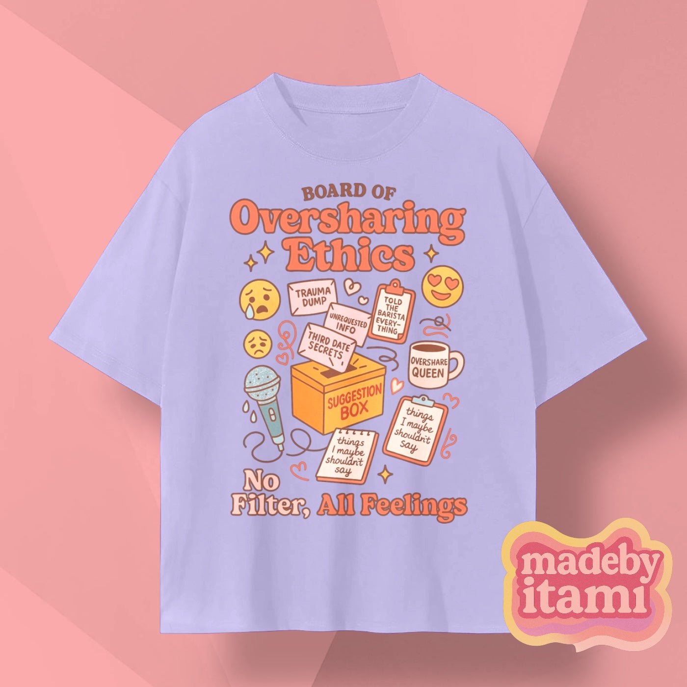 Board Of Oversharing Ethics T-Shirt