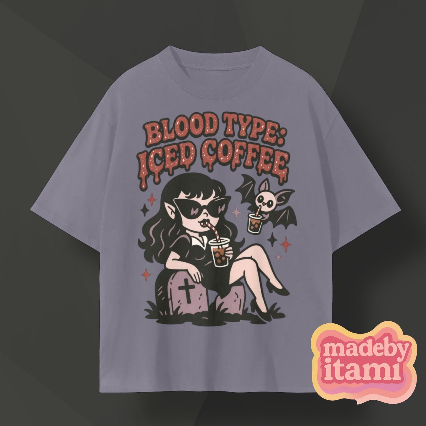 Blood Type Iced Coffee T-Shirt