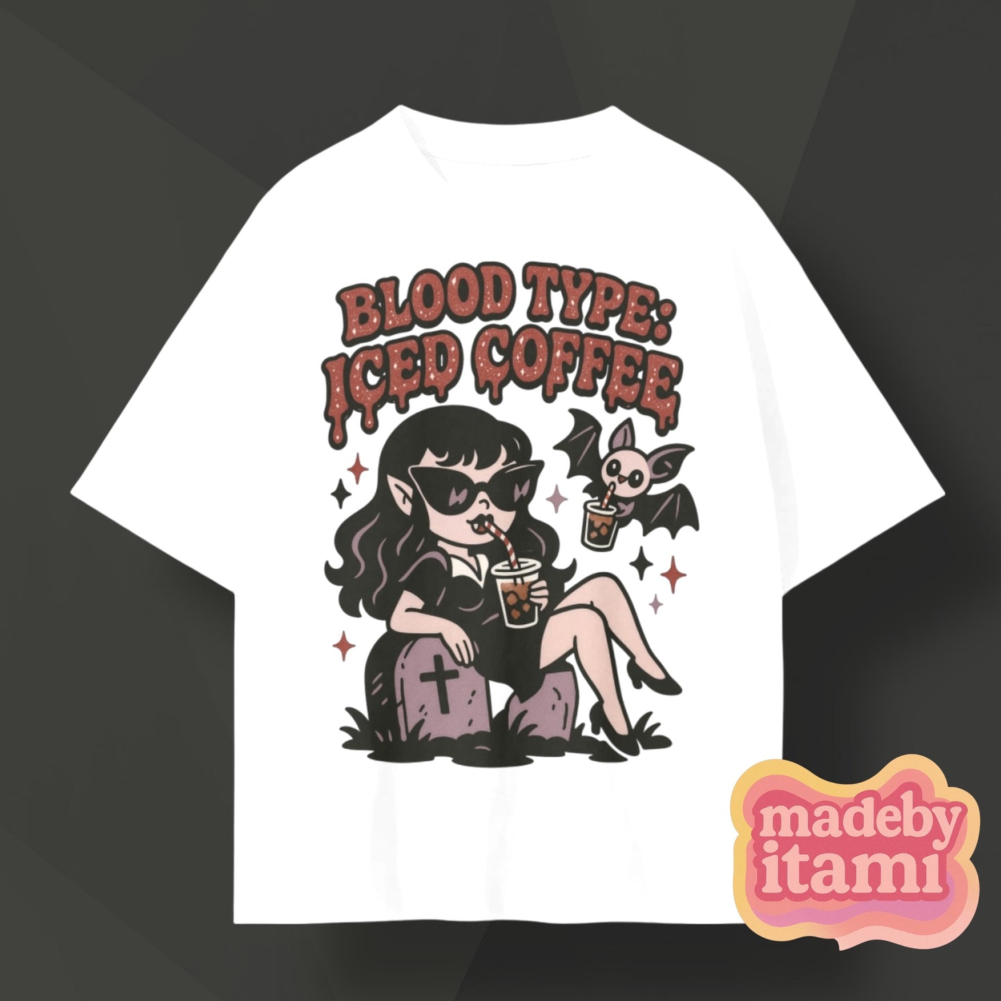 Blood Type Iced Coffee T-Shirt